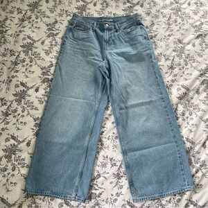 Old Navy Mid-Rise Wow Baggy Wide Leg Jeans